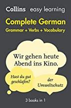 Complete German Grammar Verbs Vocabulary: 3 Books in 1 