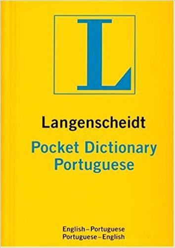Langenscheidt's Pocket Dictionary Portugese